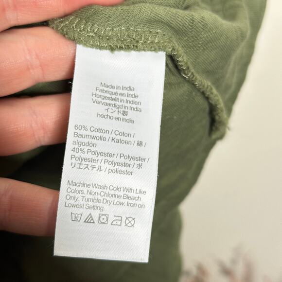 J. CREW 2024 Factory Quilted Jacket Olive Green Sz S {3X18} - Picture 5 of 6